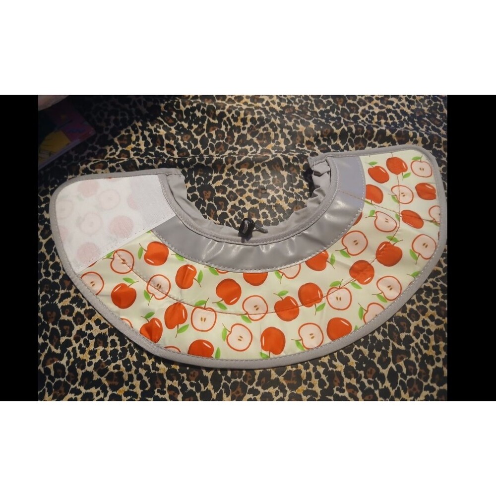 Dog Recovery Collar Protective E-Collar Soft Elizabethan Cone M Apple Print